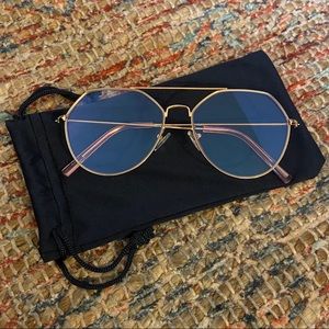 J. Crew Factory wire-frame blue light glasses